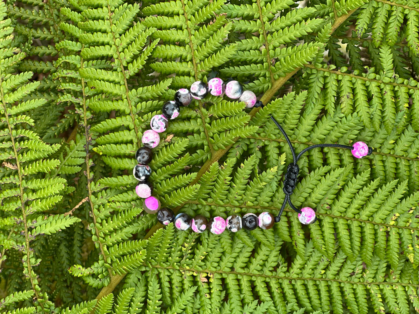 Bracelet en pierre Agate Craquelée (Protection spirituelle)