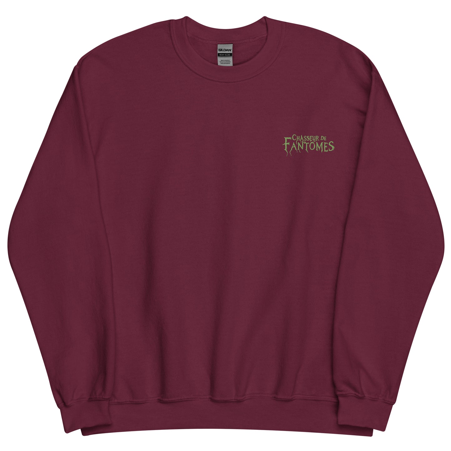 Sweat Unisexe à Col Rond - Chasseur de fantômes (broderie)