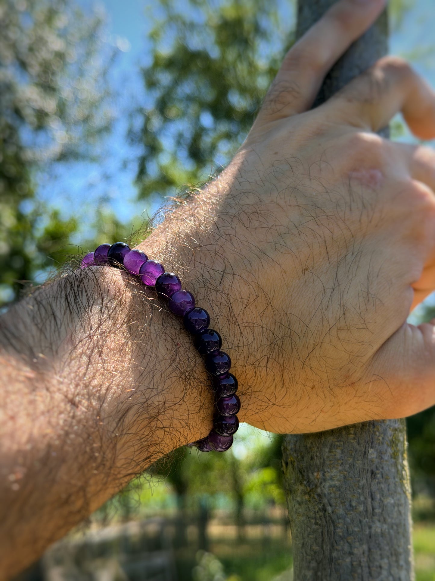 Bracelets en Pierre d’Améthyste - Protection spirituelle
