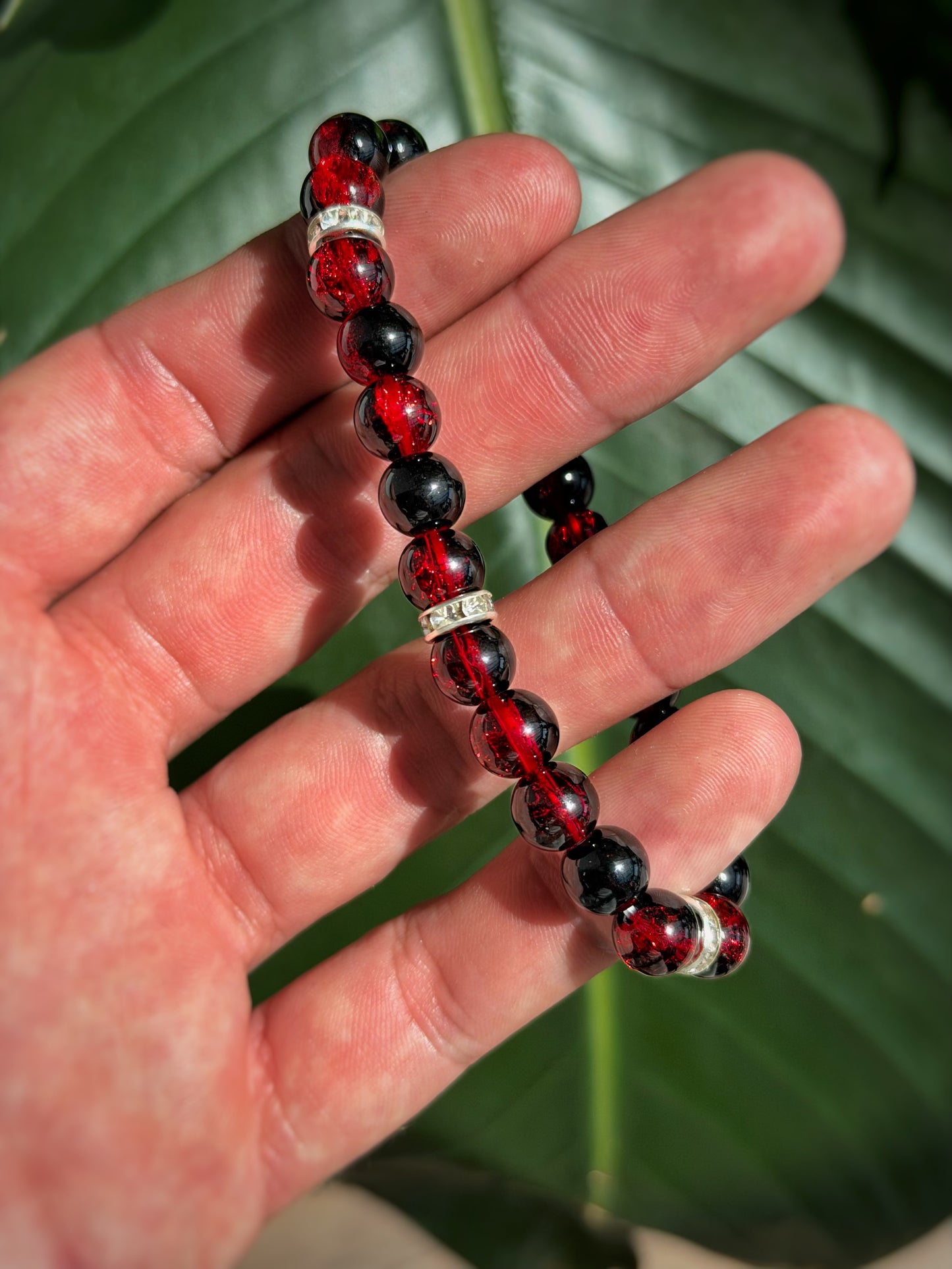 Bracelets en Perles de Grenat - Protection spirituelle