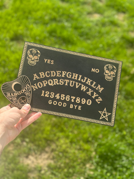Planche Ouija en bois