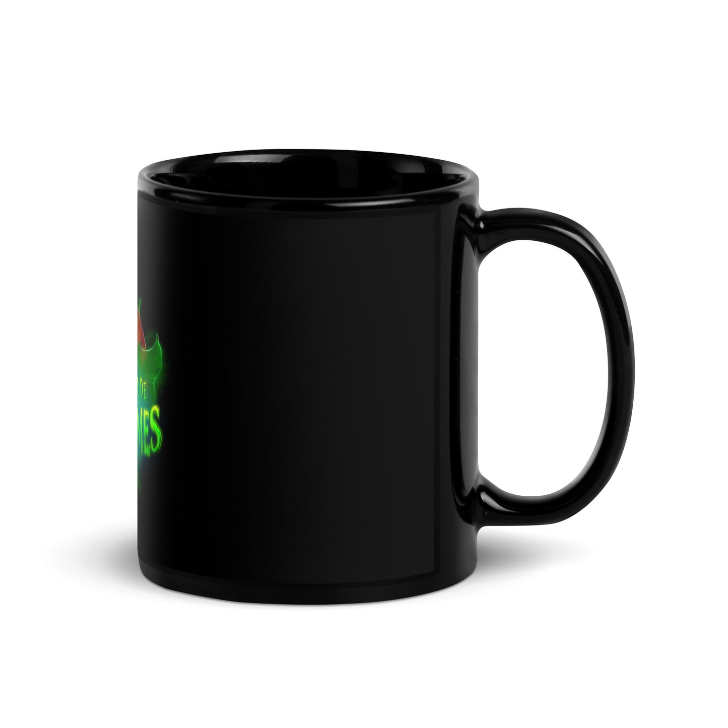 Mug brillant noir