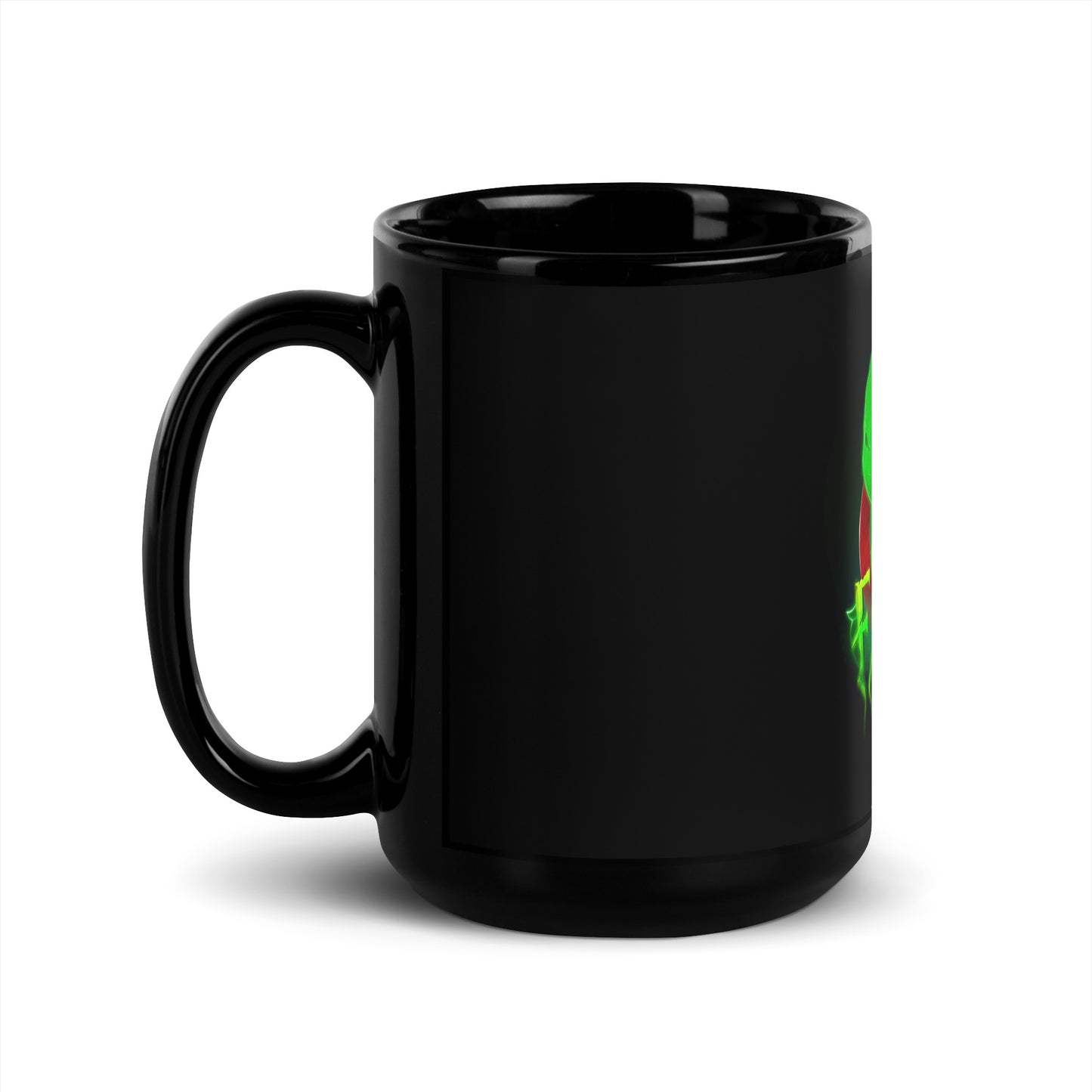 Mug brillant noir